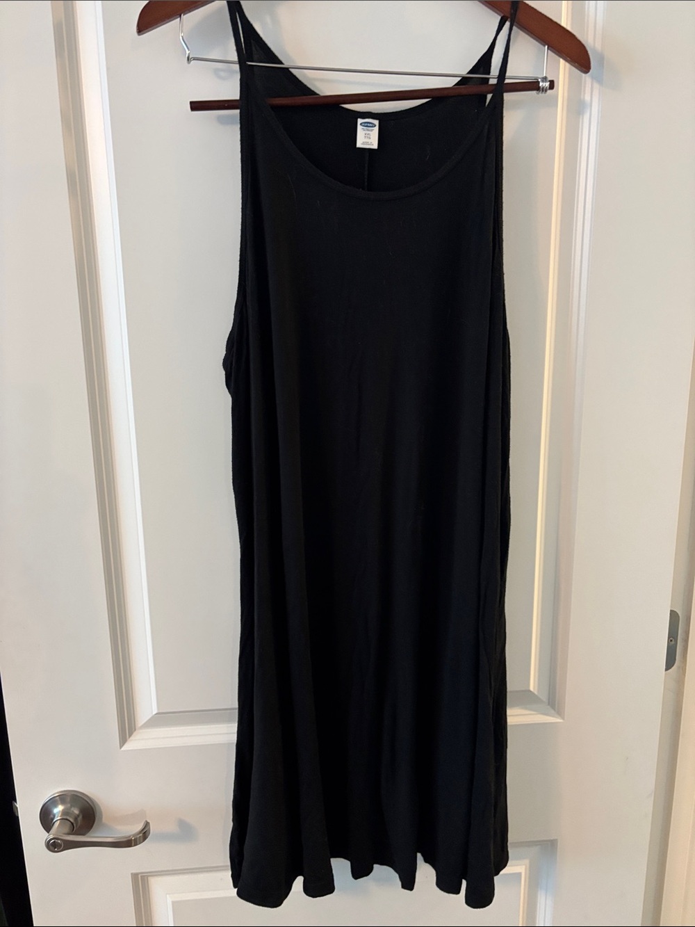 Black Spaghetti Strap Slip Dress